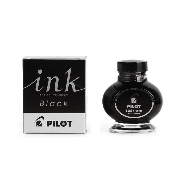 Pilot Fountain Pen Black Ink-70-B 70ml - High-Quality Writing Tool from Pilot-Kiichin - The #1 Place for Japanese Goods in Your Hand!