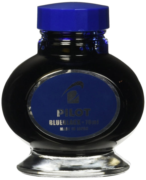 Pilot Blue Black Fountain Pen Ink High-Quality Ink-70-BB 70ml Bottle-Kiichin - The #1 Place for Japanese Goods in Your Hand!