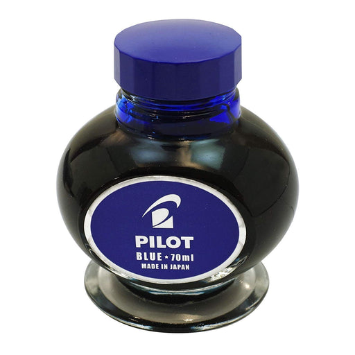 Pilot Blue Fountain Pen Ink 70ml - Pilot Ink-70-L Refill Bottle-Kiichin - The #1 Place for Japanese Goods in Your Hand!