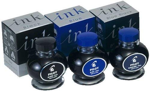 Pilot Blue Fountain Pen Ink 70ml - Pilot Ink-70-L Refill Bottle-Kiichin - The #1 Place for Japanese Goods in Your Hand!