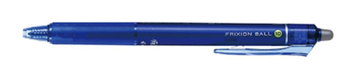 Pilot Set of 10 Friction Ball Knock 1.0mm Blue Bold Pens LFBK-23M-L-Kiichin - The #1 Place for Japanese Goods in Your Hand!