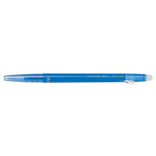 Pilot Frixion Ball Slim 038 Sky Blue Ballpoint Pen Lfbs-18Uf-Skl-Kiichin - The #1 Place for Japanese Goods in Your Hand!