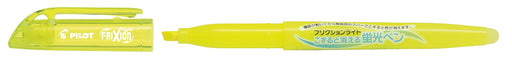 Pilot Frixion Light Yellow Highlighter Pen 5 Pack Erasable Smooth Writing-Kiichin - The #1 Place for Japanese Goods in Your Hand!