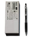 Pilot Black Ultra Fine 0.38mm Gel Ink Ballpoint Pen Set of 10 LJU-10UF-B-Kiichin - The #1 Place for Japanese Goods in Your Hand!