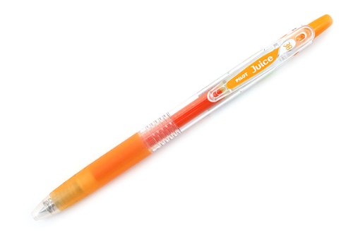 Pilot Juice Gel Ink Ballpoint Pen 0.38Mm in Apricot - LJU-10UF-AO-Kiichin - The #1 Place for Japanese Goods in Your Hand!