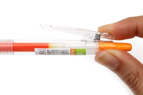 Pilot Juice Gel Ink Ballpoint Pen 0.38Mm in Apricot - LJU-10UF-AO-Kiichin - The #1 Place for Japanese Goods in Your Hand!