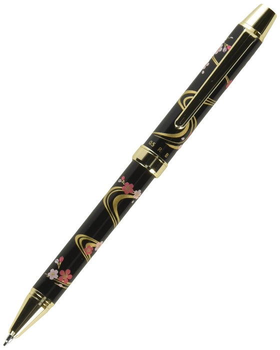 Pilot 2+1 Miyabi Emaki Sakura Mechanical Pencil 0.5mm and Ballpoint Pen 0.7mm Black Body-Kiichin - The #1 Place for Japanese Goods in Your Hand!