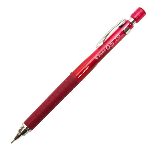 Pilot S5 Mechanical Pencil 0.5mm Transparent Red - High-Quality Writing Tool-Kiichin - The #1 Place for Japanese Goods in Your Hand!