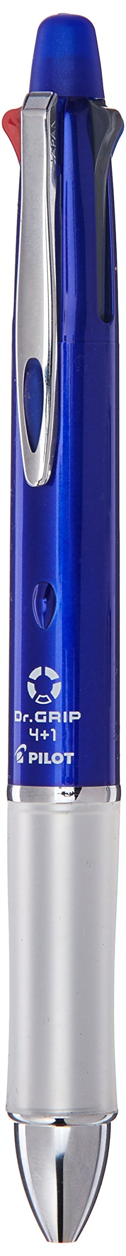 Pilot Dr. Grip 4+1 Multi-Function Pen and 0.5mm Mechanical Pencil 0.7mm Blue Acro Ink Ballpoint-Kiichin - The #1 Place for Japanese Goods in Your Hand!