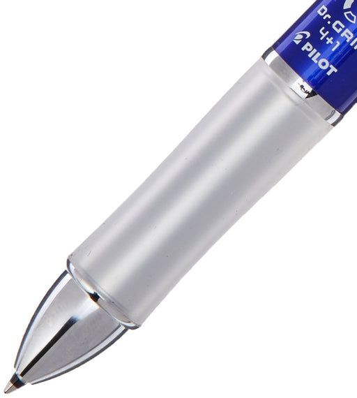 Pilot Dr. Grip 4+1 Multi-Function Pen and 0.5mm Mechanical Pencil 0.7mm Blue Acro Ink Ballpoint-Kiichin - The #1 Place for Japanese Goods in Your Hand!