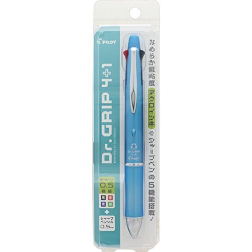 Pilot Doctor Grip 4+1 Multifunctional Ballpoint Pen Ice Blue Pbkhdf1Sef-Il-Kiichin - The #1 Place for Japanese Goods in Your Hand!