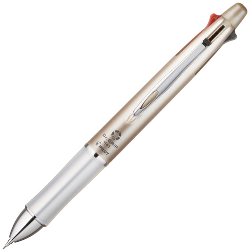 Pilot Doctor Grip 4+1 Multifunctional Ballpoint Pen in Champagne Gold-Kiichin - The #1 Place for Japanese Goods in Your Hand!