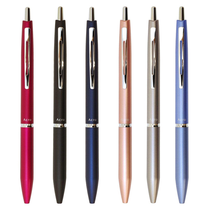Pilot Acro 1000 Metallic Red Oil-Based Ballpoint Pen 0.5mm Bac-1Sef-Mr-Kiichin - The #1 Place for Japanese Goods in Your Hand!