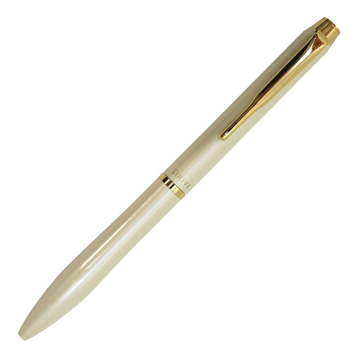 Pilot Acro Drive Pearl White 0.5mm Oil-Based Ballpoint Pen 134x10.9mm Rotating Feed-Kiichin - The #1 Place for Japanese Goods in Your Hand!