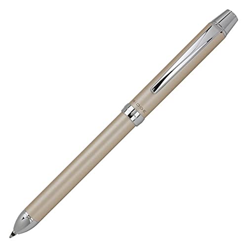 Pilot 2+1 Ridge Multifunctional Ballpoint Pen Champagne Gold 2 Colors 0.7mm+0.5mm-Kiichin - The #1 Place for Japanese Goods in Your Hand!