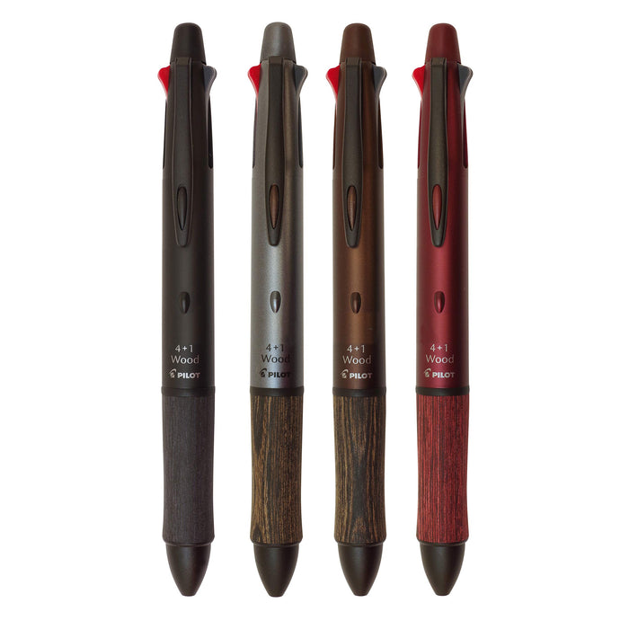Pilot 4+1 Dbn Wood Pack P-Bkhfw-2Sr-Dbn by Pilot-Kiichin - The #1 Place for Japanese Goods in Your Hand!