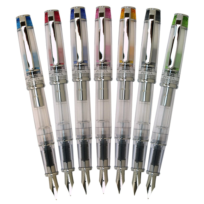Pilot Prera Iro-Ai Medium Point Transparent Orange Fountain Pen-Kiichin - The #1 Place for Japanese Goods in Your Hand!