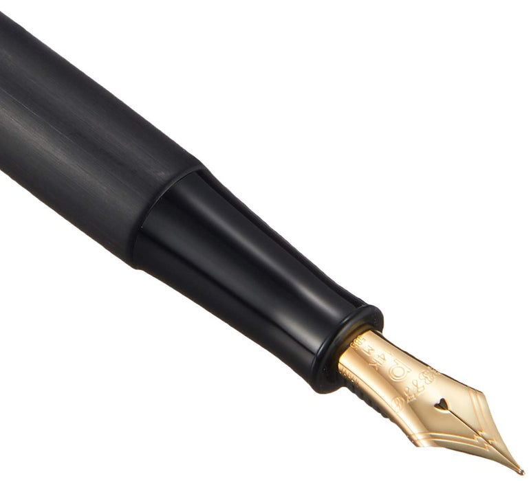 Platinum Fountain Pen #3776 with Medium Point and Higo Inlay Ginkgo Ptb-30000Z-Kiichin - The #1 Place for Japanese Goods in Your Hand!