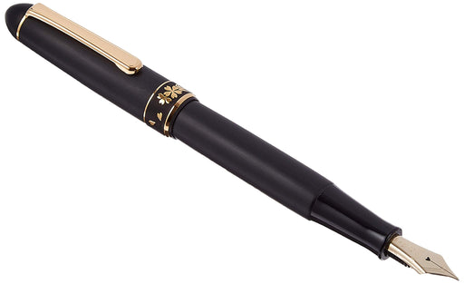 Platinum Fountain Pen #3776 with Higo Inlay Sakura Medium Point PTB-30000Z#95-3-Kiichin - The #1 Place for Japanese Goods in Your Hand!