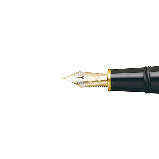 Platinum Izumo Yakumo Silver Line Fountain Pen Dual-Use Bold B Regular Import-Kiichin - The #1 Place for Japanese Goods in Your Hand!