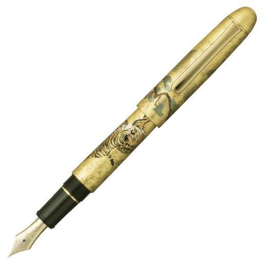 Platinum Century Matsutora Bold Fountain Pen with Kanazawa Foil PNB-35000H#55-4-Kiichin - The #1 Place for Japanese Goods in Your Hand!