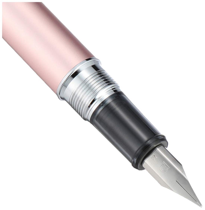 Platinum Fountain Pen M Medium Niprocion Dual-Use Rose Gold Luster PNS-8000 18-3 Regular Import-Kiichin - The #1 Place for Japanese Goods in Your Hand!