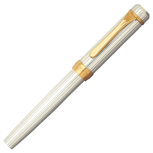 Platinum Brand Medium Point Solid Silver Fountain Pen Pts-50000#9-3-Kiichin - The #1 Place for Japanese Goods in Your Hand!