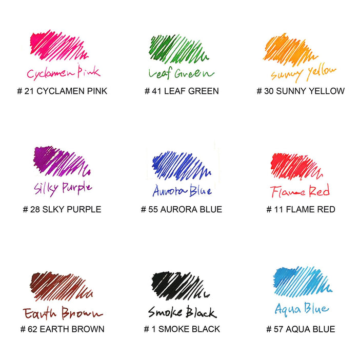 Platinum Fountain Pen Mixfree Aqua Blue Ink Model M-1200#57-Kiichin - The #1 Place for Japanese Goods in Your Hand!