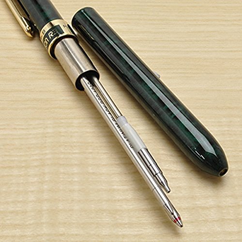 Platinum Double Action Multifunctional Fountain Pen Red Marble #Mwbs-2000#70-Kiichin - The #1 Place for Japanese Goods in Your Hand!