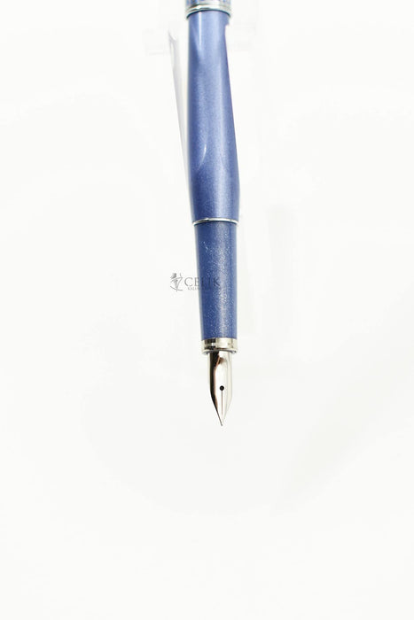 Platinum Fountain Pen Paf5000 - Thin Shaft Sleek Metallic Blue Finish-Kiichin - The #1 Place for Japanese Goods in Your Hand!