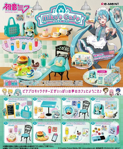 Re-Ment Hatsune Miku Cafe 1Box PVC H115xW70xD60mm-Kiichin - The #1 Place for Japanese Goods in Your Hand!