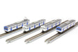 Rokuhan 4-Car Model Train Set - Z Gauge 103 Series Senseki Line Color Low Cab - T022-15-Kiichin - The #1 Place for Japanese Goods in Your Hand!
