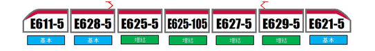 Rokuhan 4-Car E6 Series Komachi Z Gauge Railway Model Train Addition Set-Kiichin - The #1 Place for Japanese Goods in Your Hand!