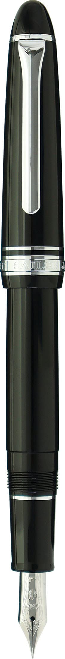 Sailor Fountain Pen Profit Casual with Silver Trim Extra Fine Black 11-0571-120-Kiichin - The #1 Place for Japanese Goods in Your Hand!
