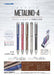 Sailor Multifunctional Fountain Pen 3 Colors Sharp Metalino 4 Pink 16-0222-231-Kiichin - The #1 Place for Japanese Goods in Your Hand!