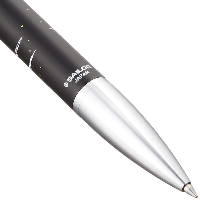 Sailor Fountain Pen,Graceful Makie Mt.Fuji and Crane Design Oil-Based Black Ballpoint Pen-Kiichin - The #1 Place for Japanese Goods in Your Hand!