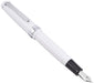 Sailor Professional Gear Slim Silver White Extra Fine Fountain Pen 11-1222-110-Kiichin - The #1 Place for Japanese Goods in Your Hand!