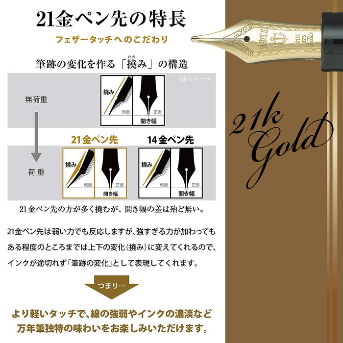 Sailor Fountain Pen Profit Realo Medium Point Black 11-3924-420-Kiichin - The #1 Place for Japanese Goods in Your Hand!