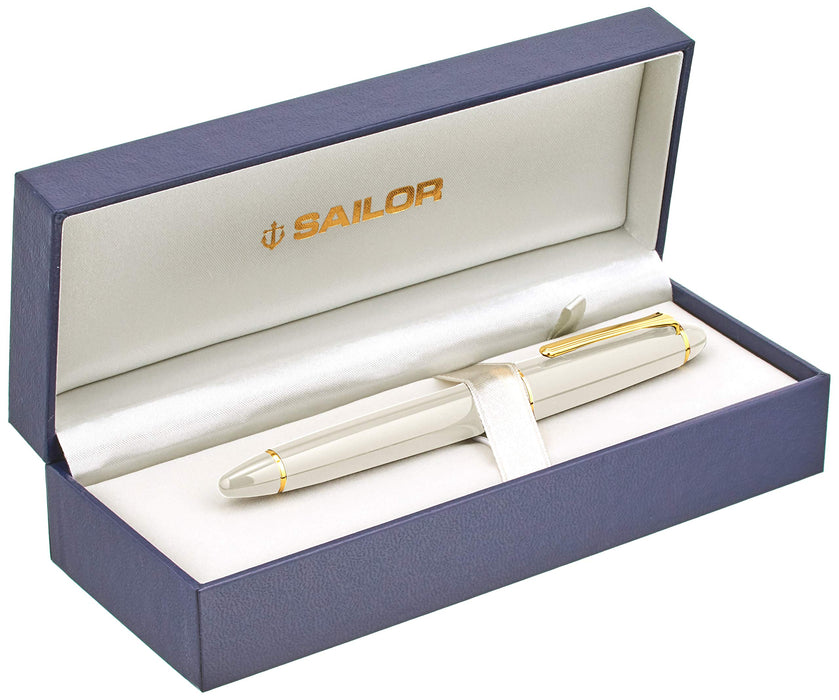 Sailor Fountain Pen Profit Standard Ivory with Zoom Feature 11-1219-717-Kiichin - The #1 Place for Japanese Goods in Your Hand!