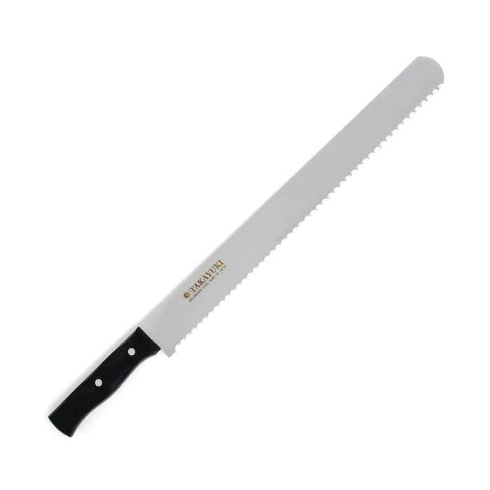 Sakai Takayuki 390mm Serrated Castella Cake Knife - Perfect for Effortless Slicing-Kiichin - The #1 Place for Japanese Goods in Your Hand!