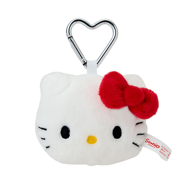 Sanrio Face-Shaped Mascot Holder - Hello Kitty Red Design-Kiichin - The #1 Place for Japanese Goods in Your Hand!