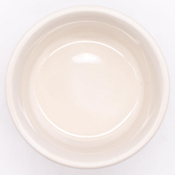 Santo Banko Ware Oven-Safe Souffle Cocotte Small White 9cm Diameter-Kiichin - The #1 Place for Japanese Goods in Your Hand!