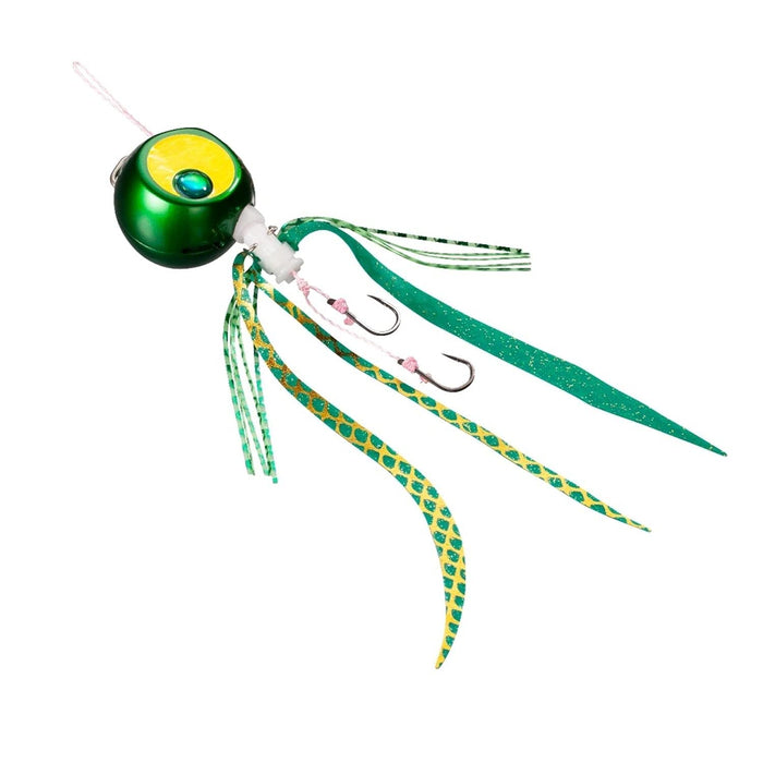 Shimano Tairaba Engetsu Rakuchen Bait Set Green Gold 120G for Sea Bream-Kiichin - The #1 Place for Japanese Goods in Your Hand!