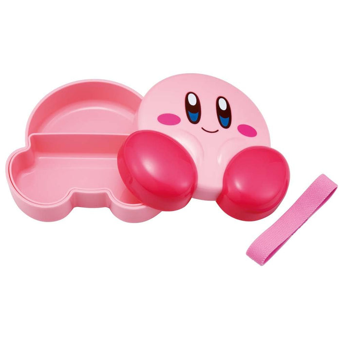 Skater Kirby of the Stars 320ml Die-Cut Lunch Box for Kids Bento