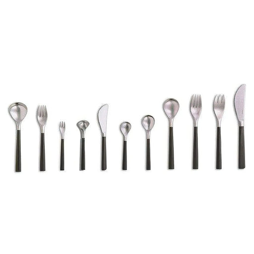 Nihon Yoshokki 19Cm Dessert Fork W/ Black Handle & 4 Tines - Made In Japan-Kiichin - The #1 Place for Japanese Goods in Your Hand!