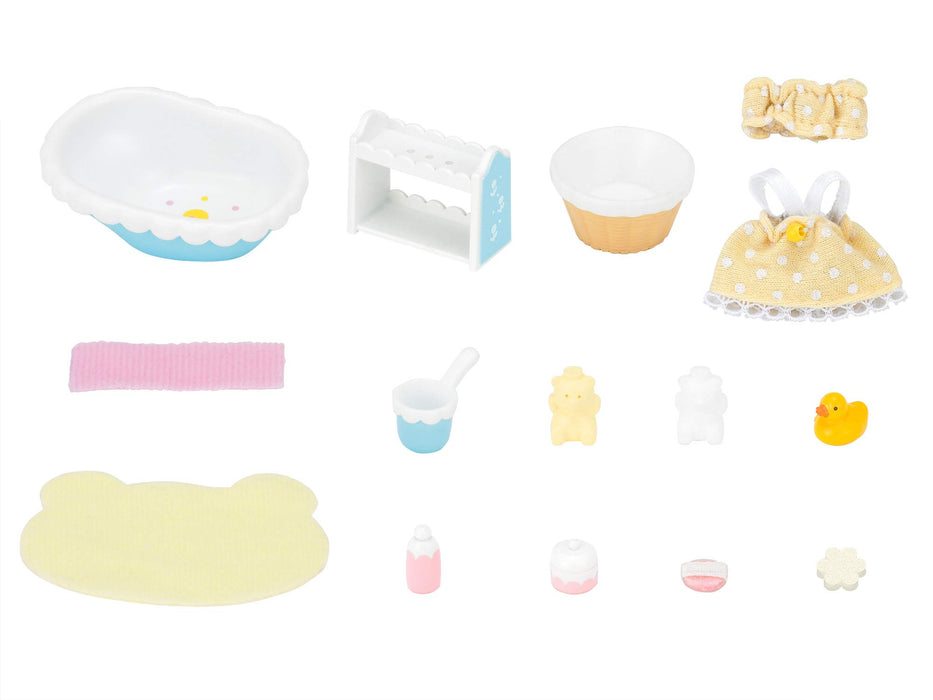 Epoch Sylvanian Families Baby Bath Furniture Set Age 3+ Toy Dollhouse-Kiichin - The #1 Place for Japanese Goods in Your Hand!