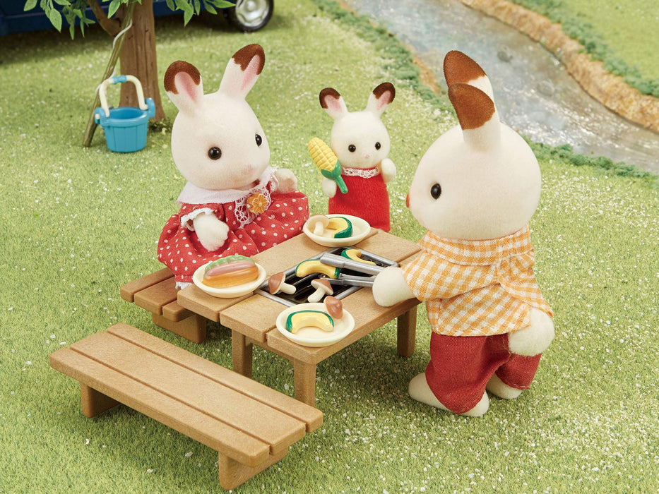Epoch Sylvanian Families Barbecue Set Certified Toy Dollhouse for Ages 3+-Kiichin - The #1 Place for Japanese Goods in Your Hand!
