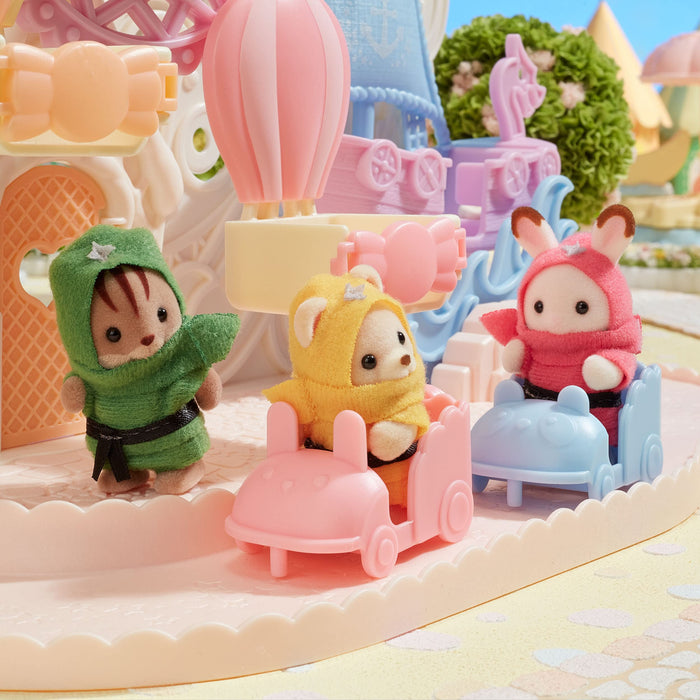 Epoch Sylvanian Families Baby Ninja Trio C-66 St Mark Certified Dollhouse Toy for Ages 3+-Kiichin - The #1 Place for Japanese Goods in Your Hand!
