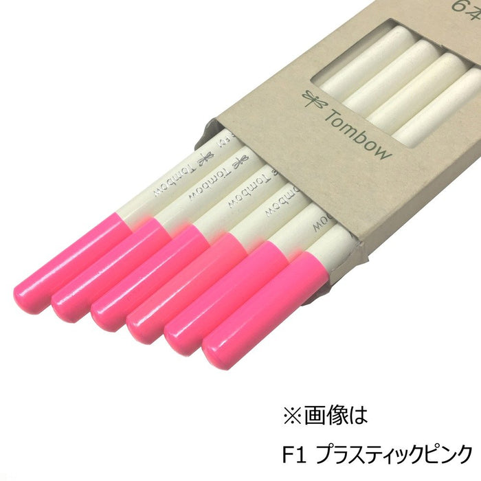 Tombow Moegi Color Dictionary 6-Piece Set Single Colored Pencil Ci-Rp15-6P-Kiichin - The #1 Place for Japanese Goods in Your Hand!