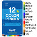 Tombow Ippo! 12 Colors Plain Blue Colored Pencil Set - Slide Can CL-RPM0412C-Kiichin - The #1 Place for Japanese Goods in Your Hand!